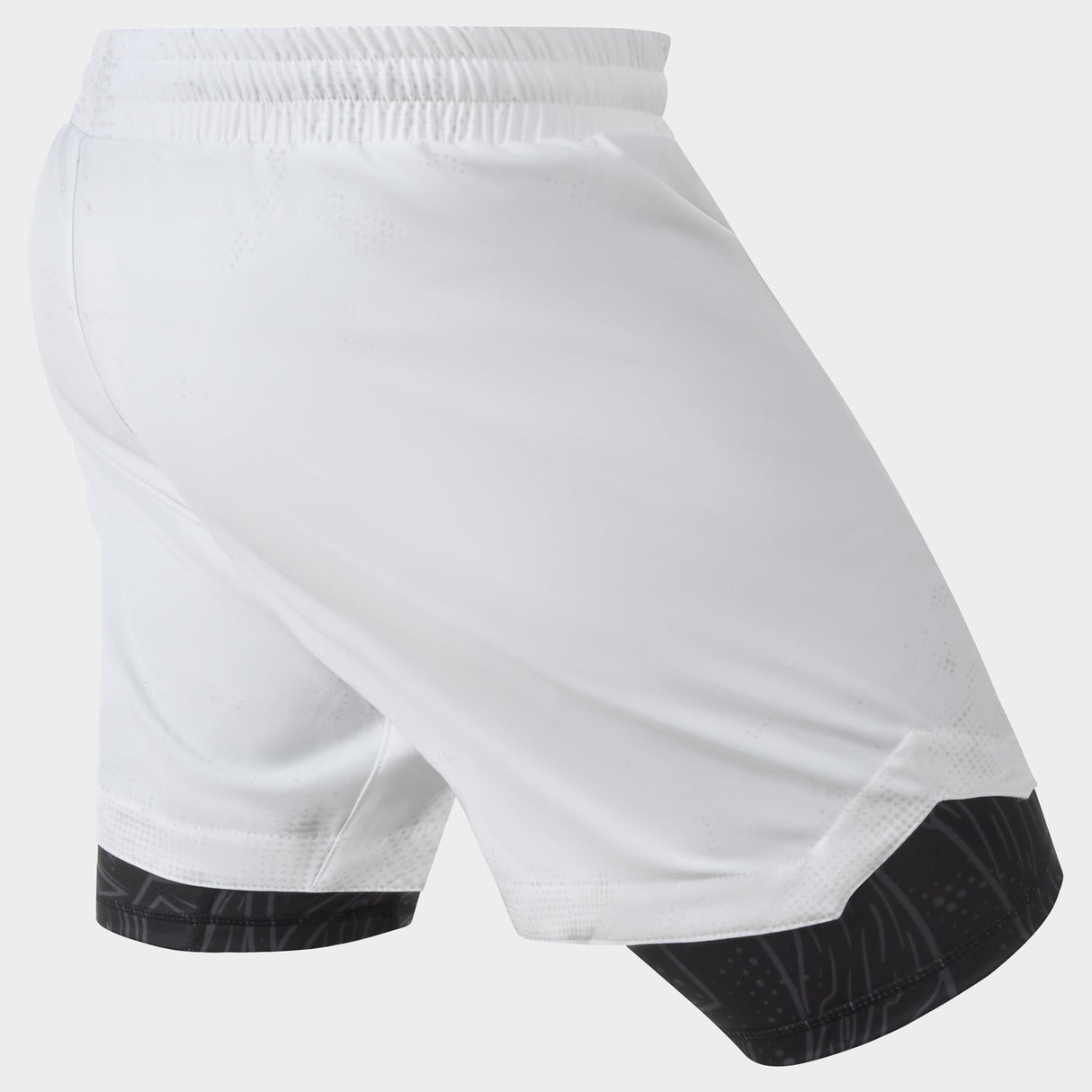 Fumetsu Berserker Dual Layer Fight Shorts White/Black    at Bytomic Trade and Wholesale