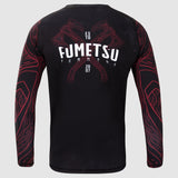 Black/Red Fumetsu Berserker Long Sleeve Rash Guard    at Bytomic Trade and Wholesale