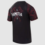 Black/Red Fumetsu Berserker Short Sleeve Rash Guard    at Bytomic Trade and Wholesale