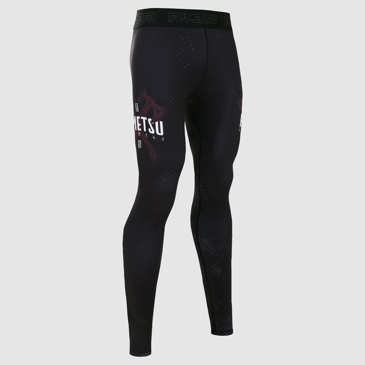 Black/Red Fumetsu Berserker Spats    at Bytomic Trade and Wholesale