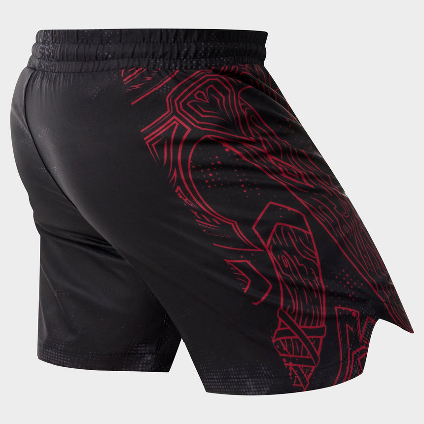 Fumetsu Berserker V-Lite Fight Shorts Black/Red    at Bytomic Trade and Wholesale