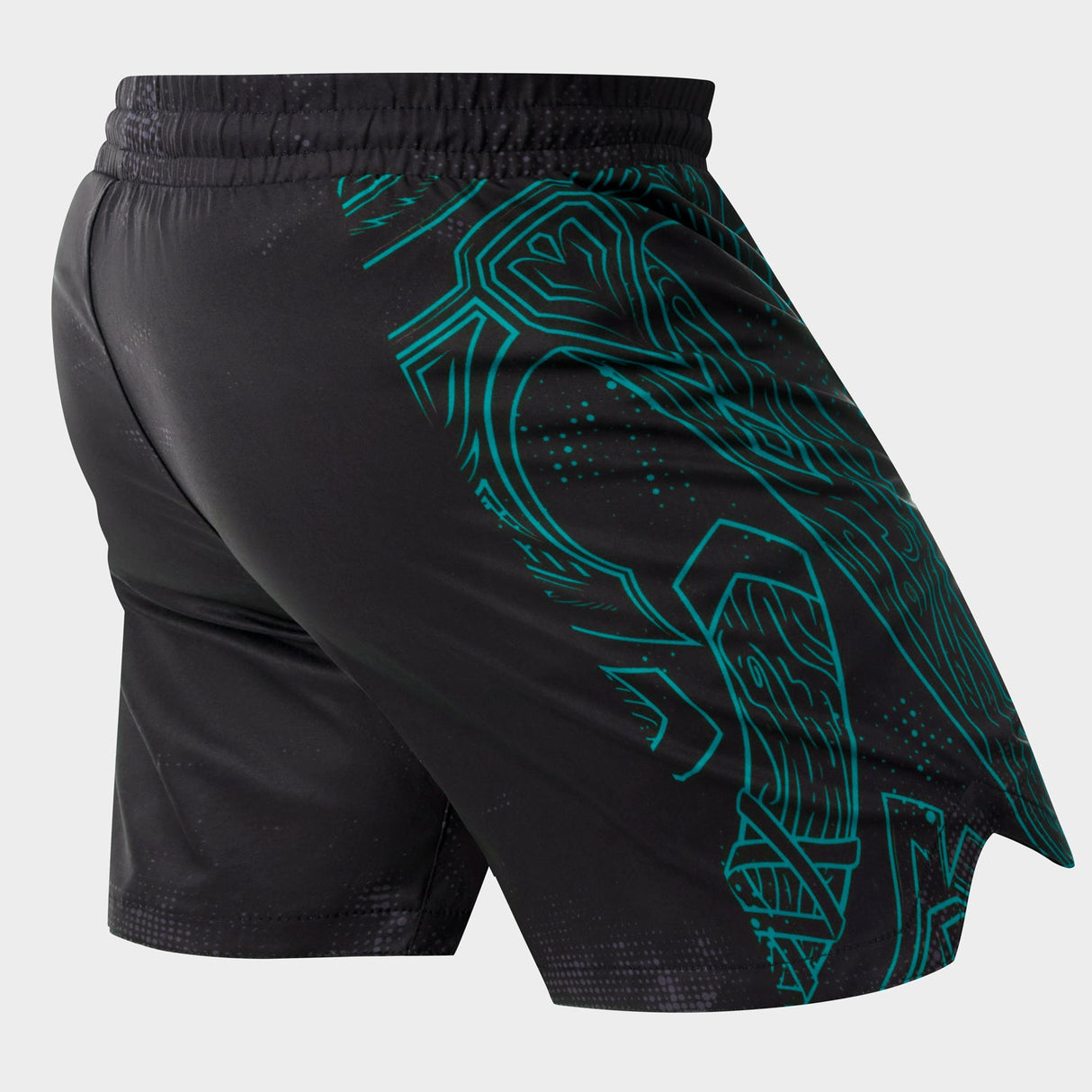 Black/Green Fumetsu Berserker V-Lite Training Shorts    at Bytomic Trade and Wholesale