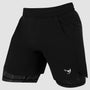 Fumetsu Icon Dual Layer Training Shorts Black