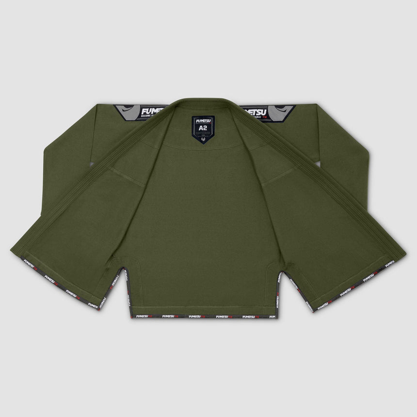 Khaki Fumetsu Shield MK2 Mens BJJ Gi    at Bytomic Trade and Wholesale