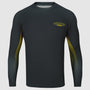 Grey Fumetsu Varsity Long Sleeve Rash Guard