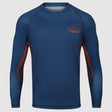 Navy Fumetsu Varsity Long Sleeve Rash Guard    at Bytomic Trade and Wholesale