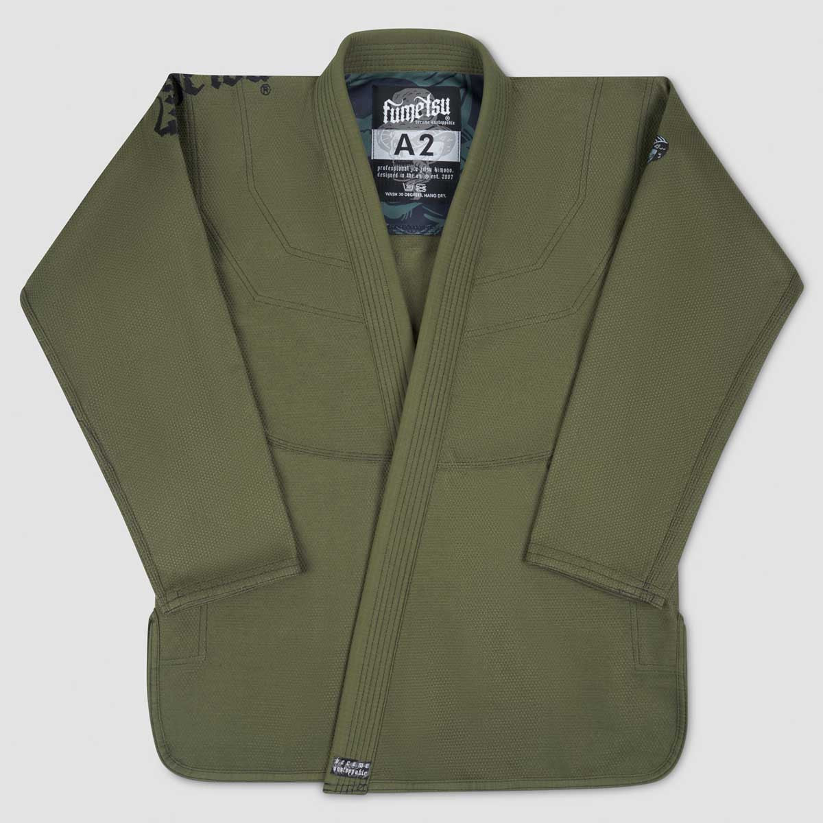 Khaki Fumetsu Snake Eyes BJJ Gi    at Bytomic Trade and Wholesale