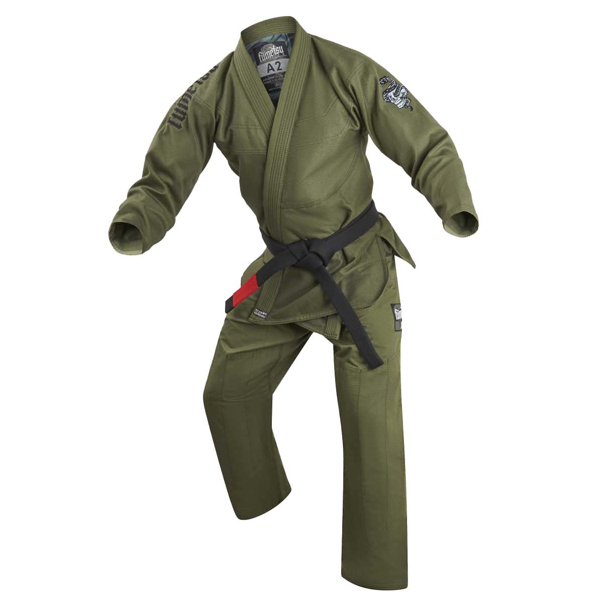 Khaki Fumetsu Snake Eyes BJJ Gi    at Bytomic Trade and Wholesale