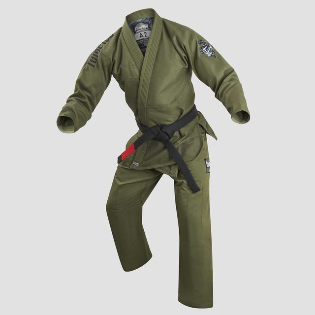 Khaki Fumetsu Snake Eyes BJJ Gi A1   at Bytomic Trade and Wholesale