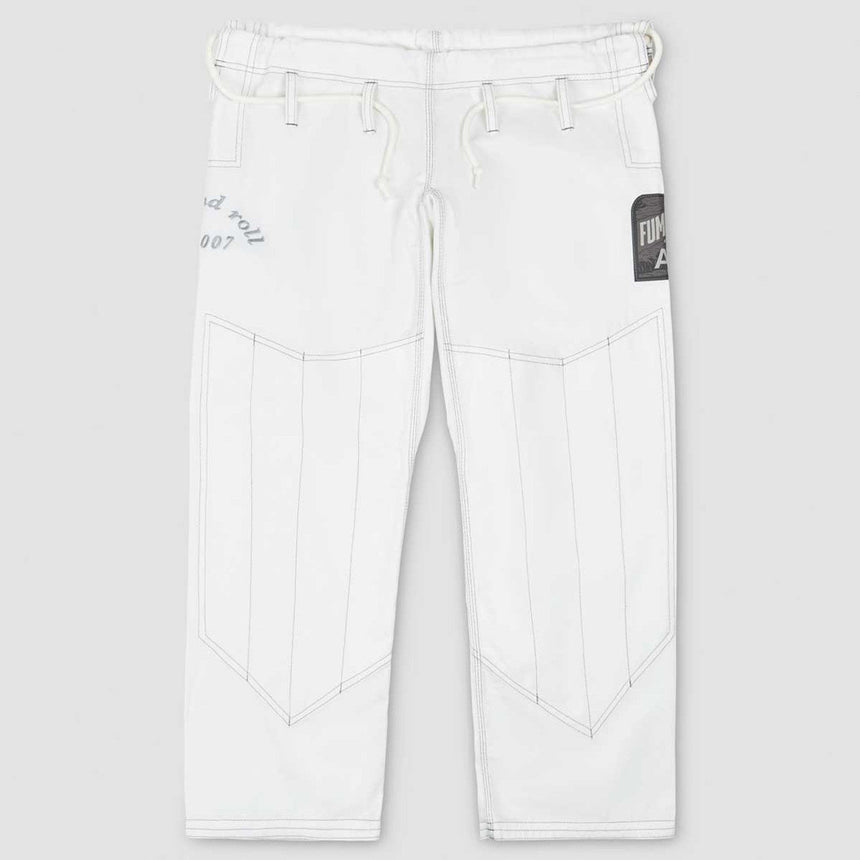 White Fumetsu Waves BJJ Gi    at Bytomic Trade and Wholesale