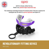 Purple/Pearl Opro Gold Self-Fit Mouth Guard    at Bytomic Trade and Wholesale