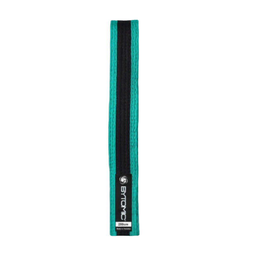 Green/Black Bytomic Stripe Belt    at Bytomic Trade and Wholesale