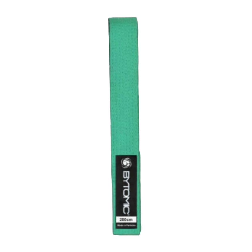 Green Bytomic Solid Colour Martial Arts Belt    at Bytomic Trade and Wholesale