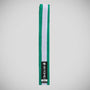 Green/White Stripe Bytomic 100% Cotton Martial Arts Belt