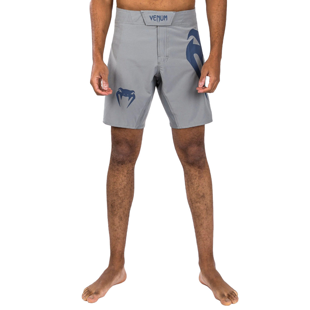 Grey/Blue Venum Light 5.0 Fight Shorts    at Bytomic Trade and Wholesale