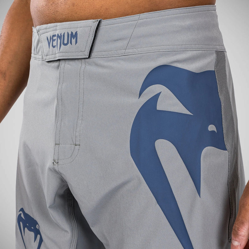 Grey/Blue Venum Light 5.0 Fight Shorts    at Bytomic Trade and Wholesale