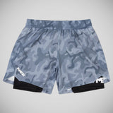 Grey Camo/Black Fumetsu Dual Layer Fight Shorts    at Bytomic Trade and Wholesale