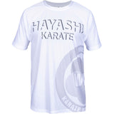 White Hayashi WKF Shade T-Shirt    at Bytomic Trade and Wholesale