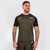 Khaki/Bronze Venum UFC Adrenaline Authentic Fight Week Dry Tech T-Shirt    at Bytomic Trade and Wholesale