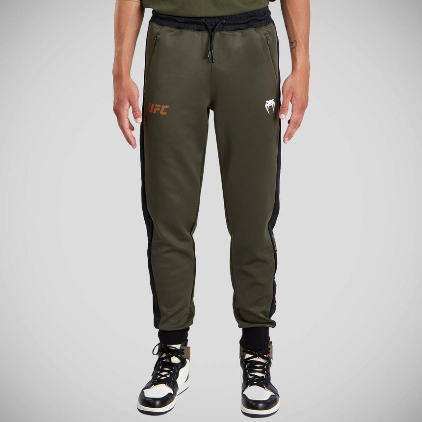 Khaki/Bronze Venum UFC Adrenaline Authentic Fight Week Joggers    at Bytomic Trade and Wholesale