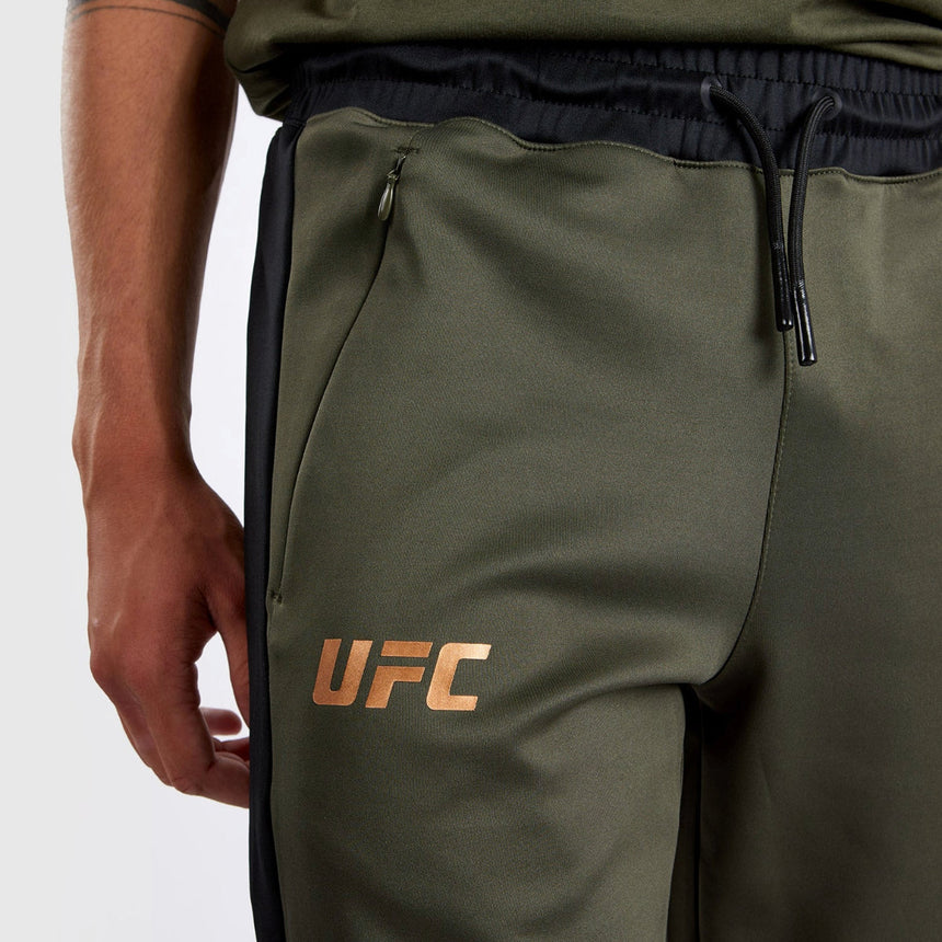 Khaki/Bronze Venum UFC Adrenaline Authentic Fight Week Joggers    at Bytomic Trade and Wholesale