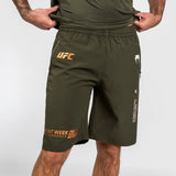 Khaki/Bronze Venum UFC Adrenaline Authentic Fight Week Performance Shorts    at Bytomic Trade and Wholesale