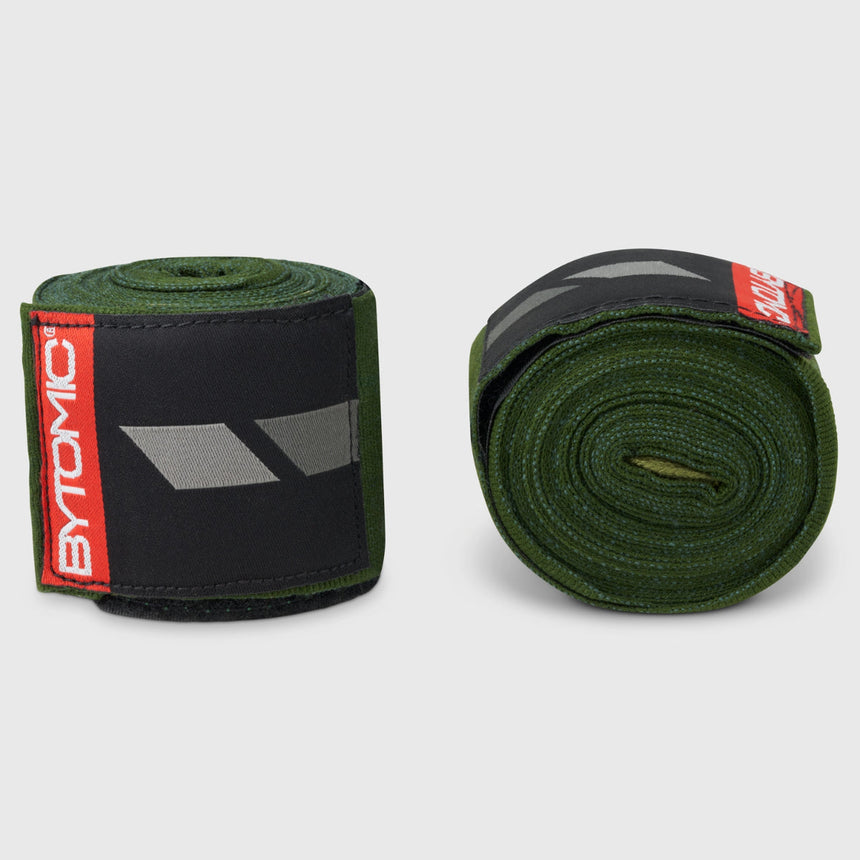 Khaki Bytomic Red Label Mexican Hand Wraps    at Bytomic Trade and Wholesale