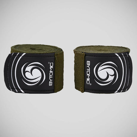 Khaki Bytomic Performer Hand Wraps    at Bytomic Trade and Wholesale