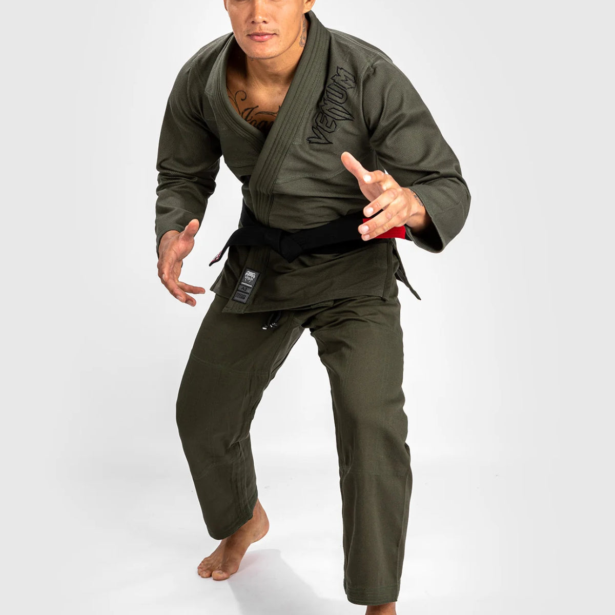 Khaki Venum Contender 2.0 BJJ Gi    at Bytomic Trade and Wholesale