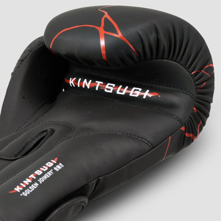 Black/Red Fumetsu Kintsugi Boxing Gloves    at Bytomic Trade and Wholesale