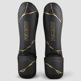 Black/Gold Fumetsu Kintsugi Shin/Instep Guards    at Bytomic Trade and Wholesale