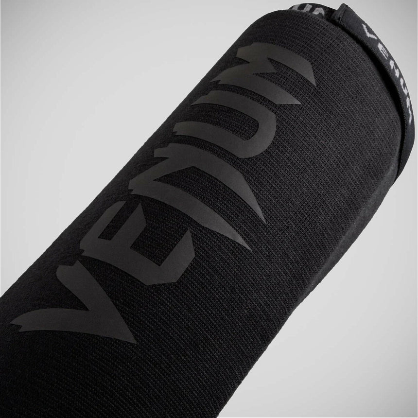 Black/Black Venum Kontact Shin Instep Guards    at Bytomic Trade and Wholesale