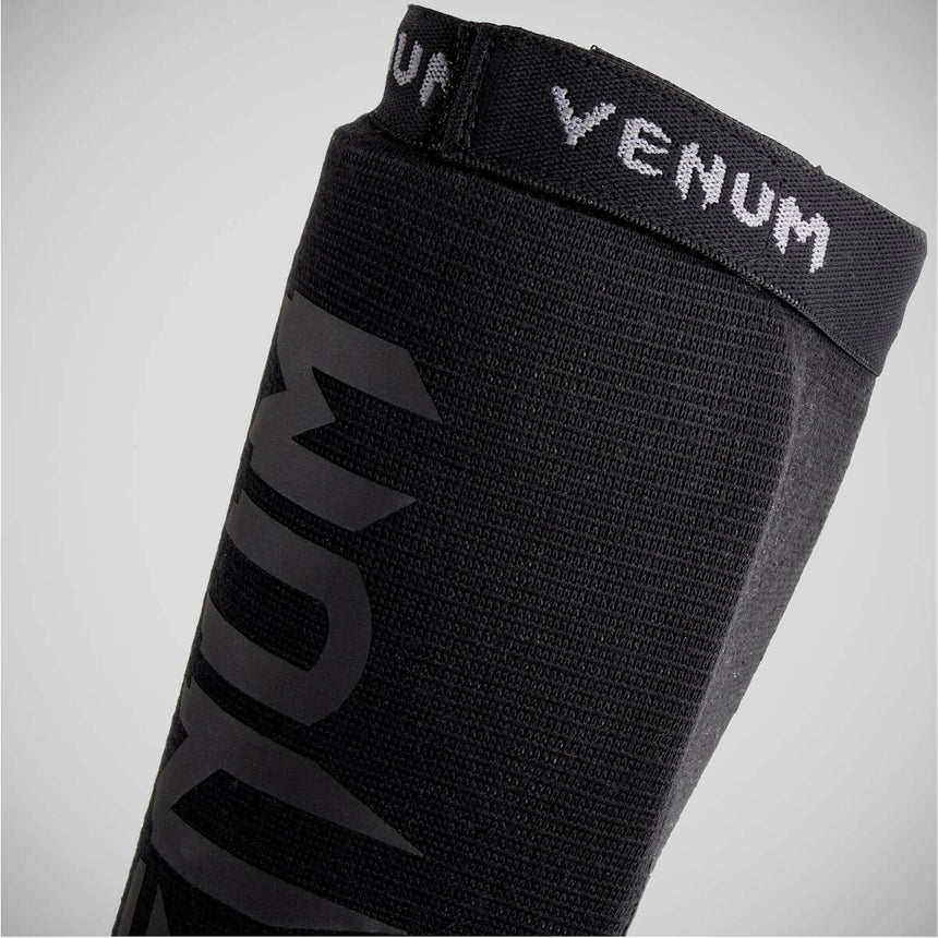 Black/Black Venum Kontact Shin Instep Guards    at Bytomic Trade and Wholesale