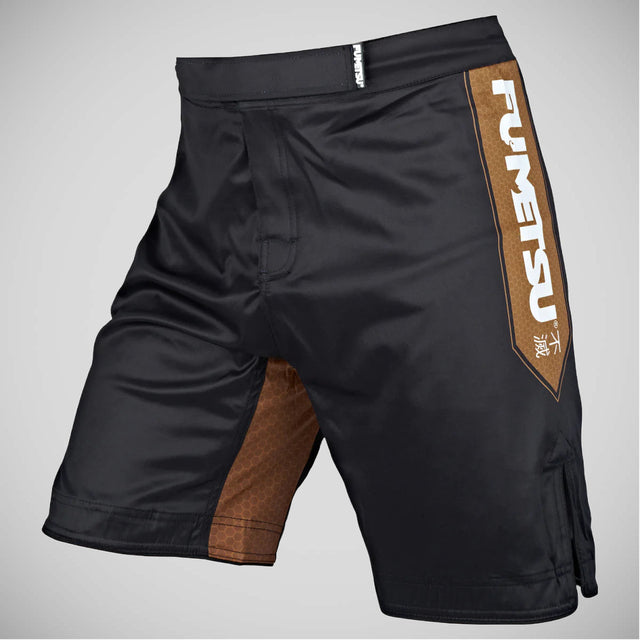 Brown Fumetsu Competitor MK1 Fight Shorts    at Bytomic Trade and Wholesale