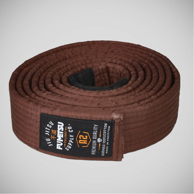 Brown Fumetsu V2 Adult BJJ Belt    at Bytomic Trade and Wholesale