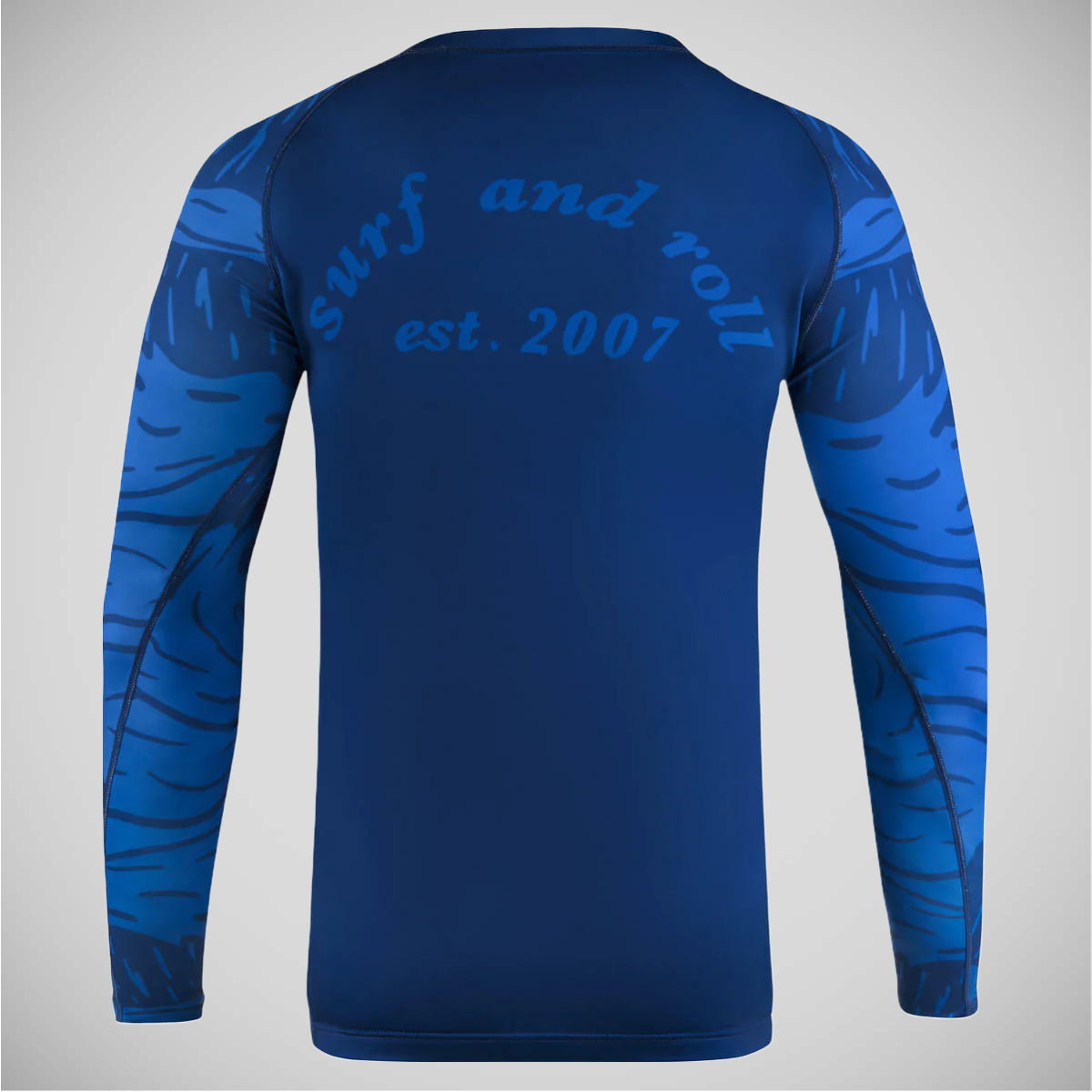 Blue Fumetsu Waves MK2 Long Sleeve Rash Guard    at Bytomic Trade and Wholesale