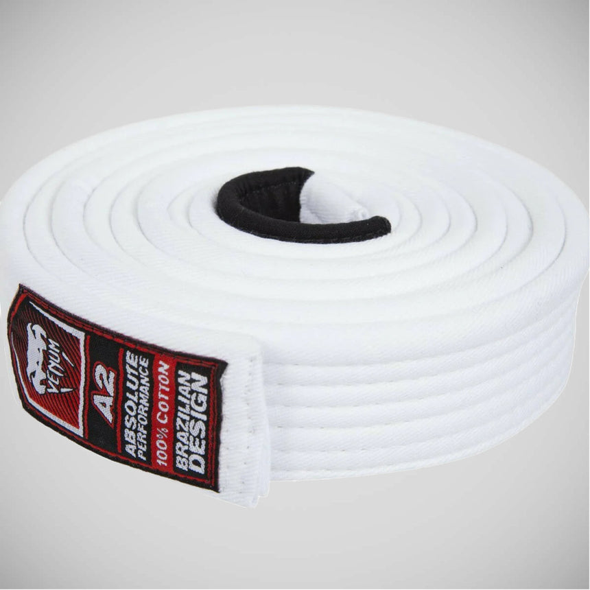 White Venum Brazilian Jiu-Jitsu Belt    at Bytomic Trade and Wholesale