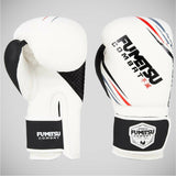 White/Black Fumetsu Shield Boxing Gloves    at Bytomic Trade and Wholesale