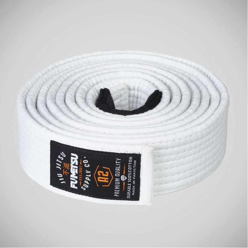 White Fumetsu V2 Adult BJJ Belt    at Bytomic Trade and Wholesale