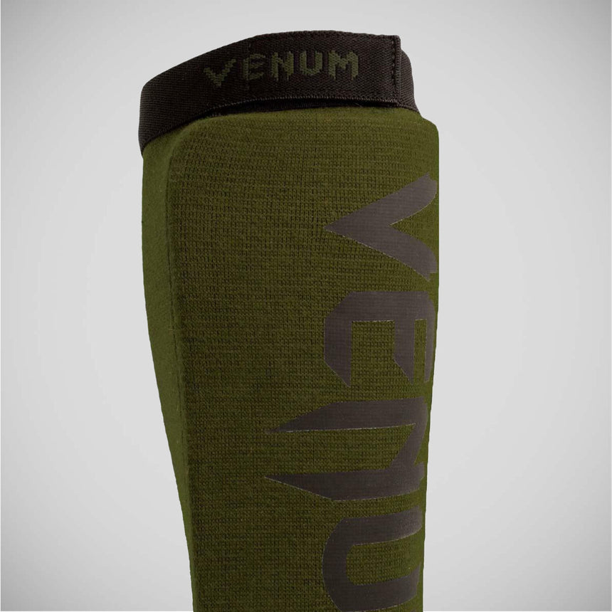 Khaki/Black Venum Kontact Shin Instep Guards    at Bytomic Trade and Wholesale