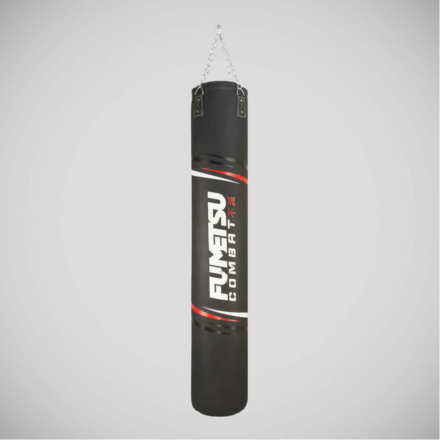 Black/White/Red Fumetsu Charge 6ft Punch Bag    at Bytomic Trade and Wholesale