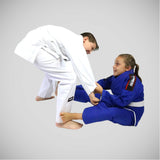 White Fumetsu Kids Shield BJJ Gi    at Bytomic Trade and Wholesale