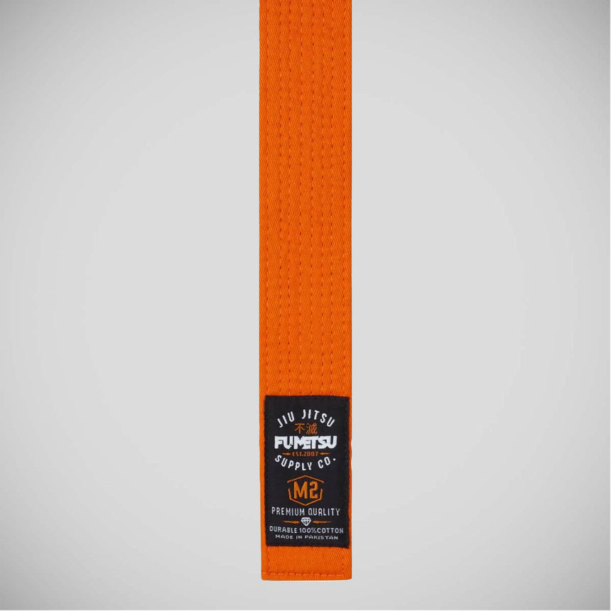 Orange Fumetsu V2 Kids BJJ Belt    at Bytomic Trade and Wholesale