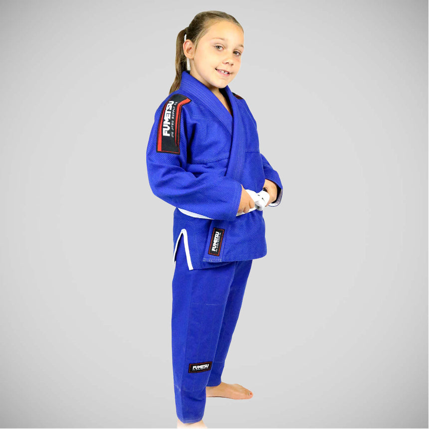 Blue Fumetsu Kids Shield BJJ Gi    at Bytomic Trade and Wholesale