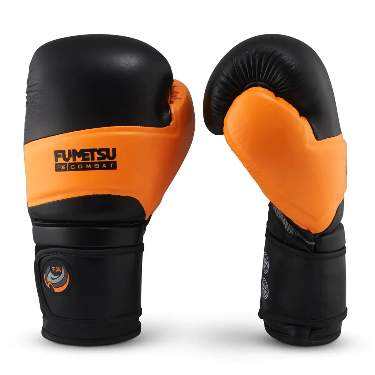 Black/Orange Fumetsu Ghost Boxing Gloves    at Bytomic Trade and Wholesale