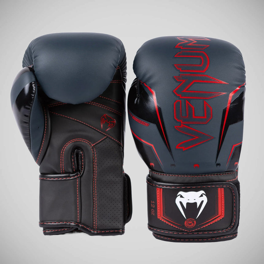 Navy/Black/Red Venum Elite Evo Boxing Gloves    at Bytomic Trade and Wholesale