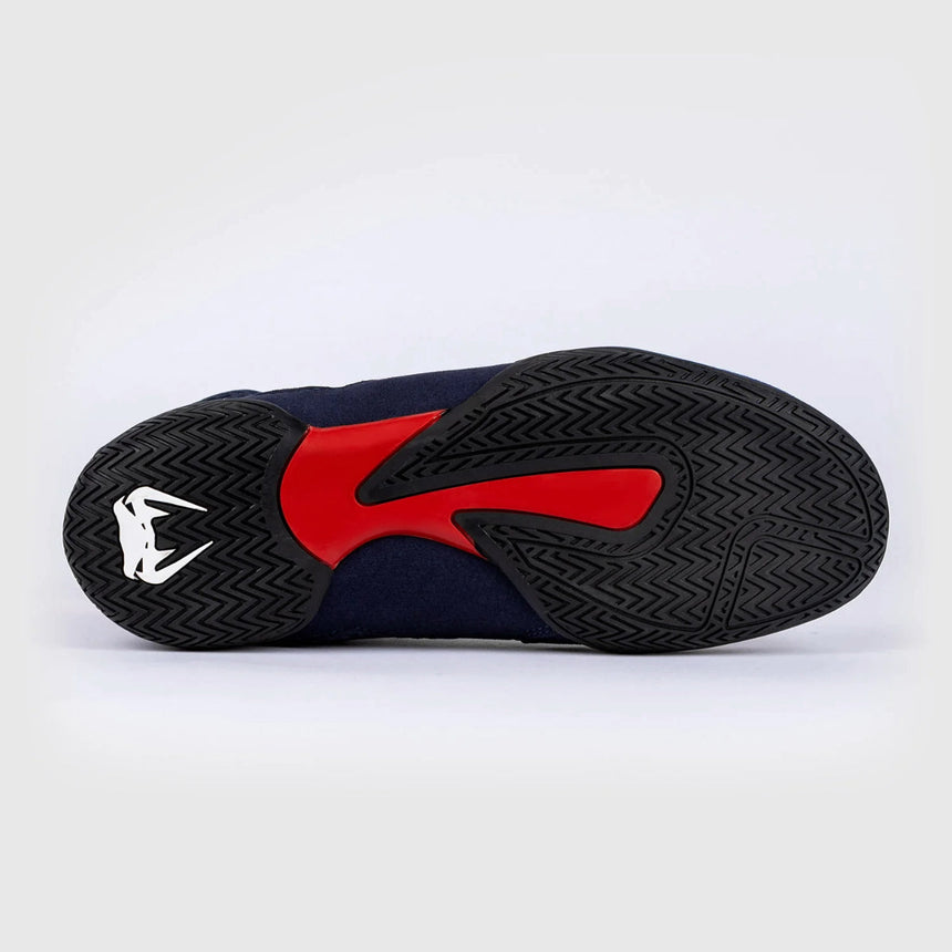 Navy Blue/Red Venum Contender Boxing Shoes    at Bytomic Trade and Wholesale