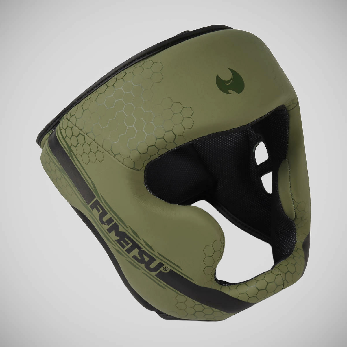 Olive Green/Black Fumetsu Alpha Pro Head Guard    at Bytomic Trade and Wholesale