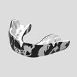 Black/White/Silver Opro Instant Custom-Fit Camo Mouth Guard    at Bytomic Trade and Wholesale