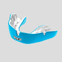 Sky Blue/White Opro Instant Custom-Fit Single Colour Mouth Guard